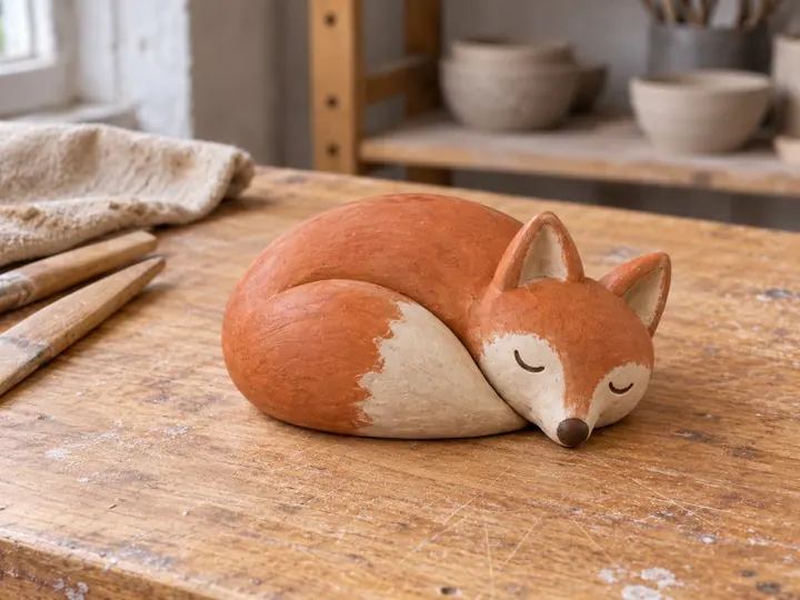Sleepy fox
