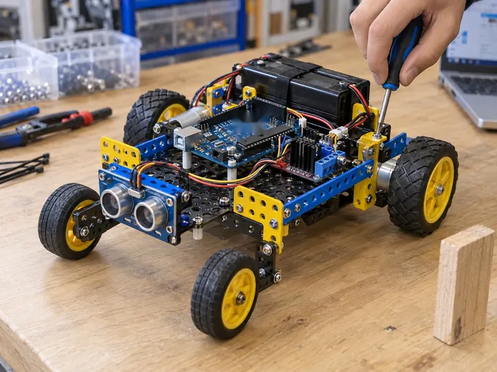 Microcontroller rover